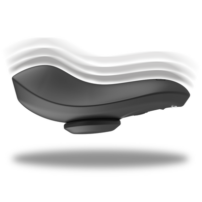 Black&Silver Preston Rechargeable Silicone Vibrator Pantie Black | Niks.fi verkkokauppa