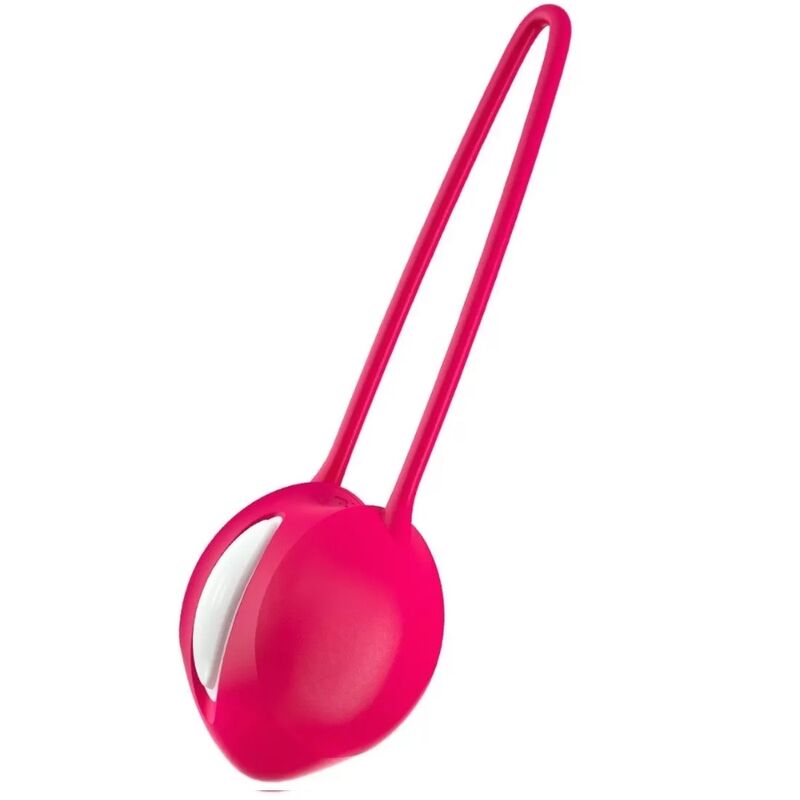 Fun Factory Smartball Uno White/India Red | Niks.fi verkkokauppa