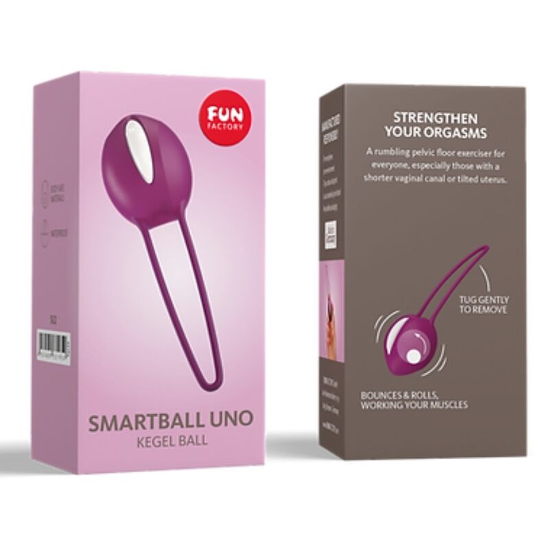 Fun Factory Smartball Uno White/Grape | Niks.fi verkkokauppa