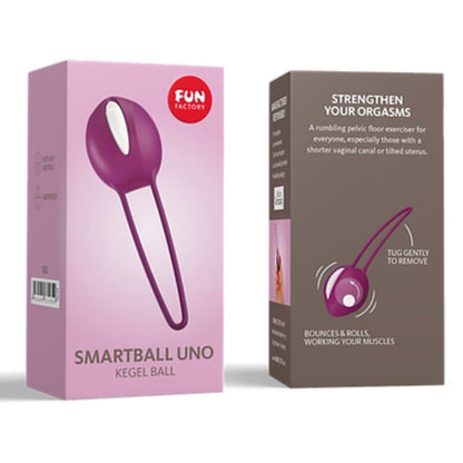 Fun Factory Smartball Uno White/Grape | Niks.fi verkkokauppa