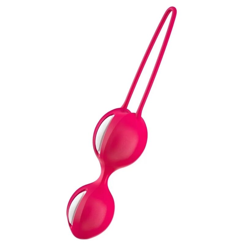 Fun Factory Smartballs Duo White/India Red | Niks.fi verkkokauppa