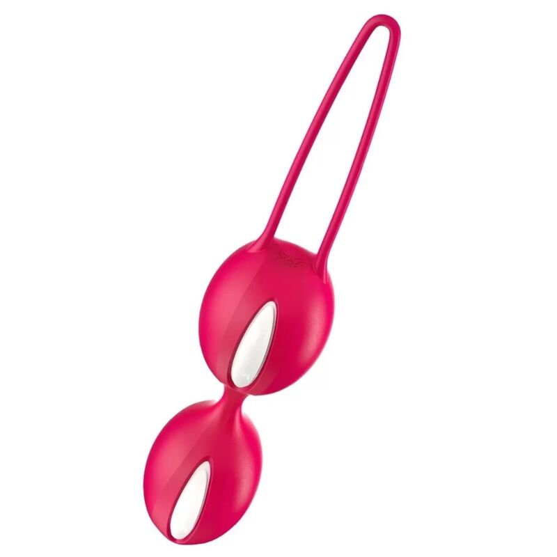 Fun Factory Smartballs Duo White/India Red | Niks.fi verkkokauppa