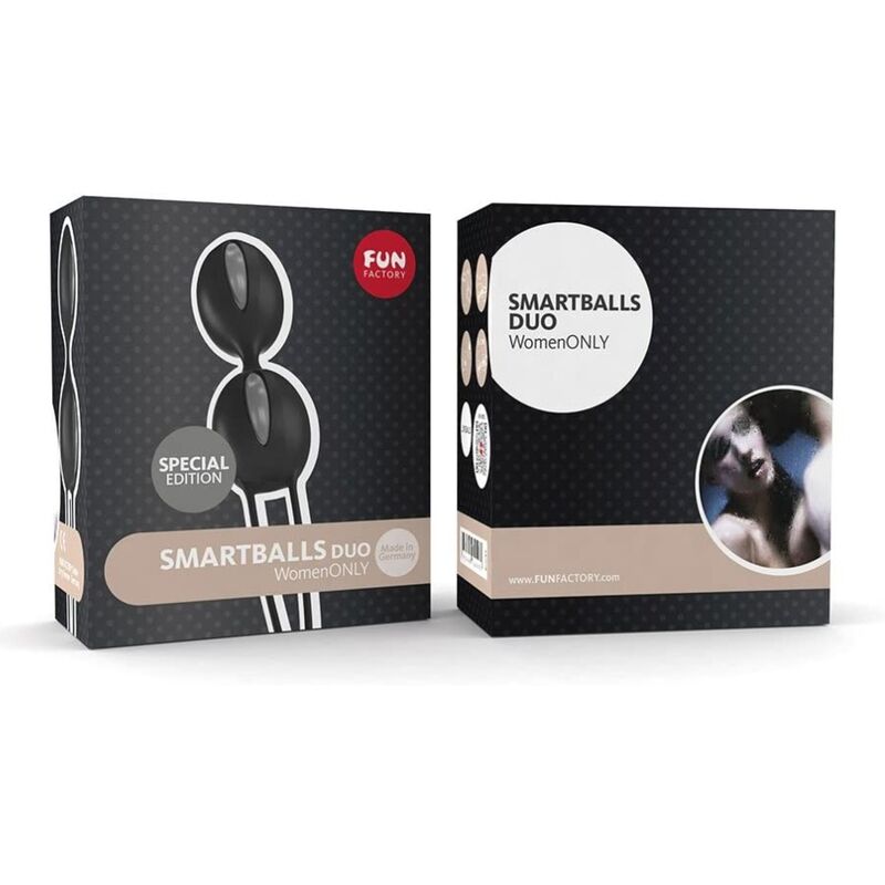 Fun Factory Smartballs Duo Gray/Black | Niks.fi verkkokauppa