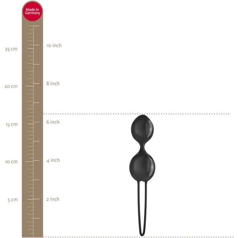 Fun Factory Smartballs Duo Gray/Black | Niks.fi verkkokauppa