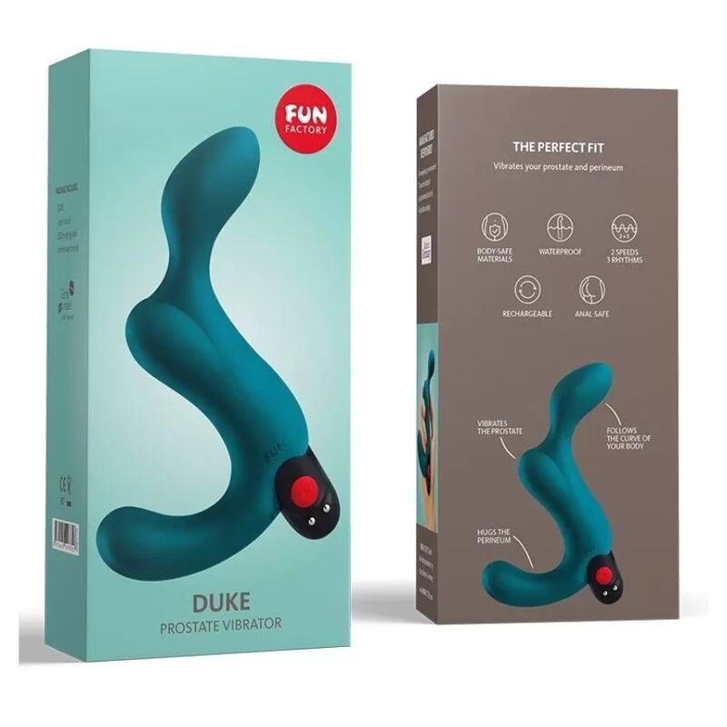 Fun Factory Duke Prostate Stimulator Deep Sea Blue | Niks.fi verkkokauppa