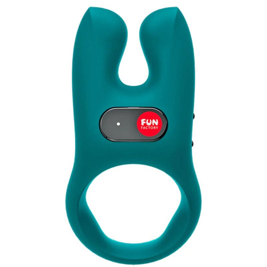 Fun Factory Nos Vibrating Cock Ring Deep Sea Blue | Niks.fi verkkokauppa