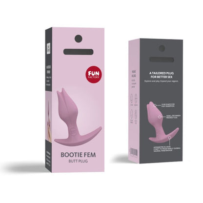 Fun Factory Bootie Fem Female Anal Butt Plug Rose | Niks.fi verkkokauppa