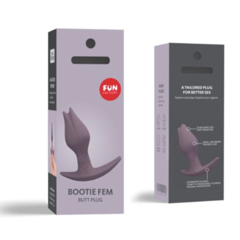 Fun Factory Bootie Fem Female Butt Anal Plug Dark Taup | Niks.fi verkkokauppa