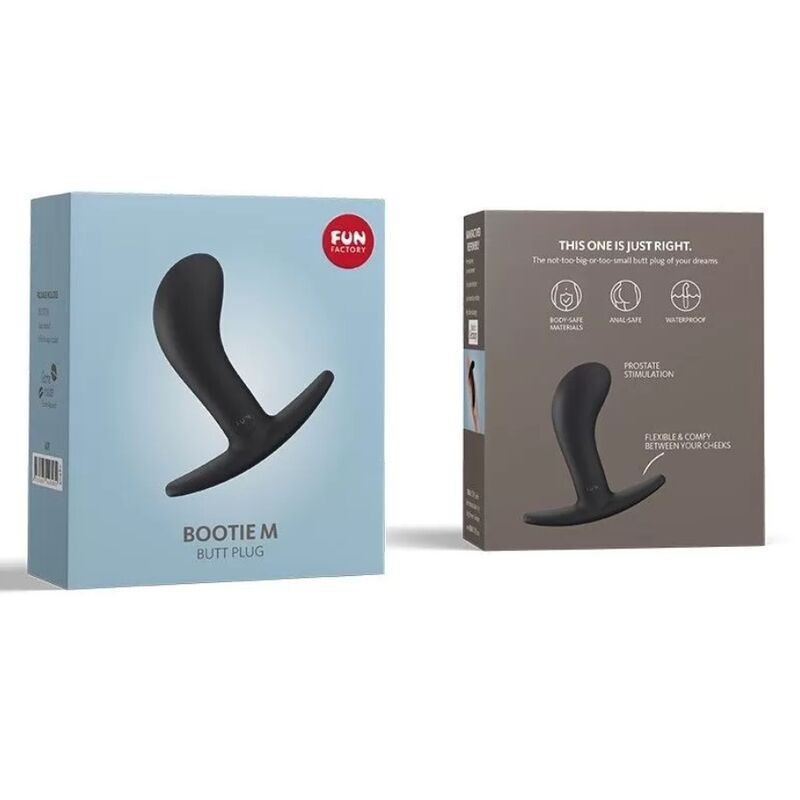 Fun Factory Bootie Anal Plug Medium Black | Niks.fi verkkokauppa