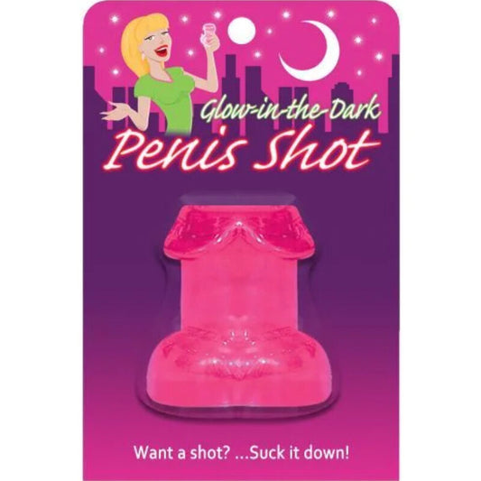 Kheper Games Glowing Penis Shot Pink | Niks.fi verkkokauppa