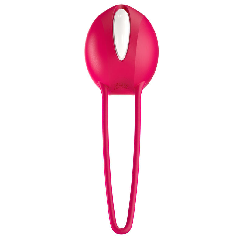Fun Factory Smartball Uno White/India Red | Niks.fi verkkokauppa