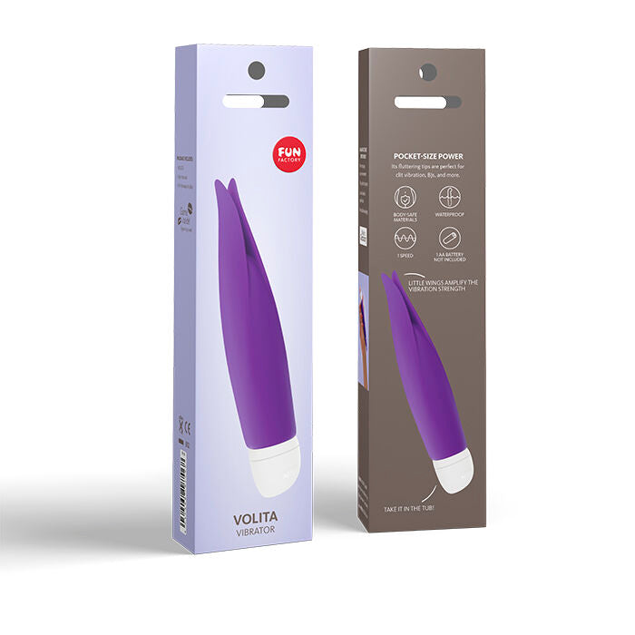 Fun Factory Volita Slim Vibrator Violet | Niks.fi verkkokauppa