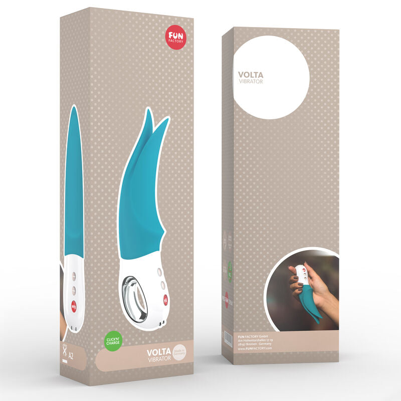 Fun Factory Volta G5 Clitoral Vibrator Petrol | Niks.fi verkkokauppa