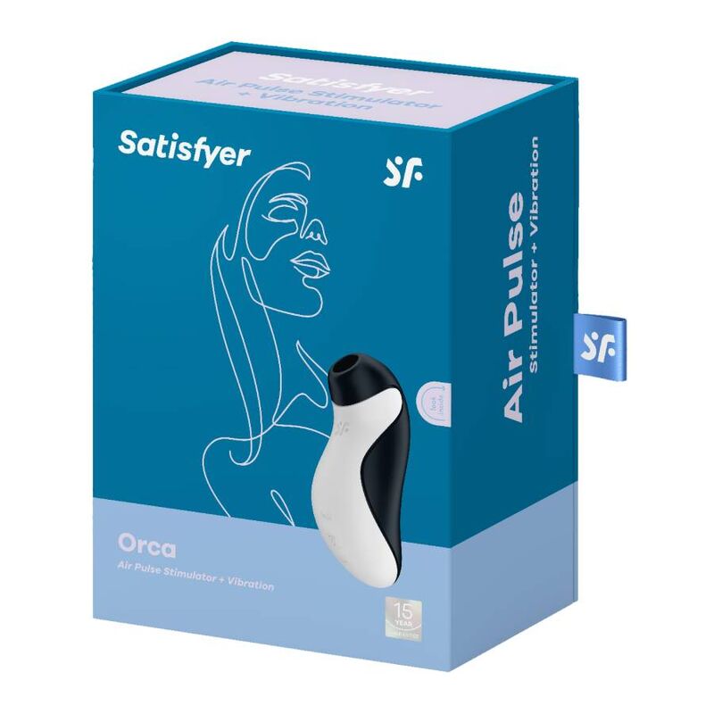 Satisfyer Orca Air Pulse - Stimulaatio + Vibraatio | Niks.fi verkkokauppa