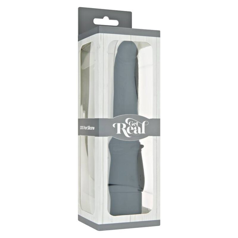 Get Real Classic Smooth Vibrator Black | Niks.fi verkkokauppa