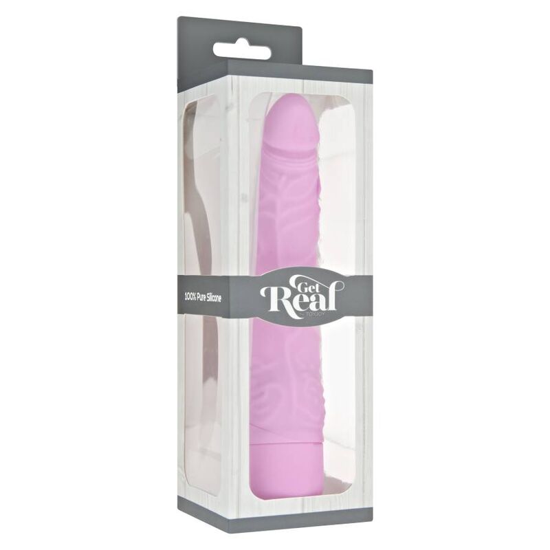 Get Real Classic Slim Vibrator Pink | Niks.fi verkkokauppa
