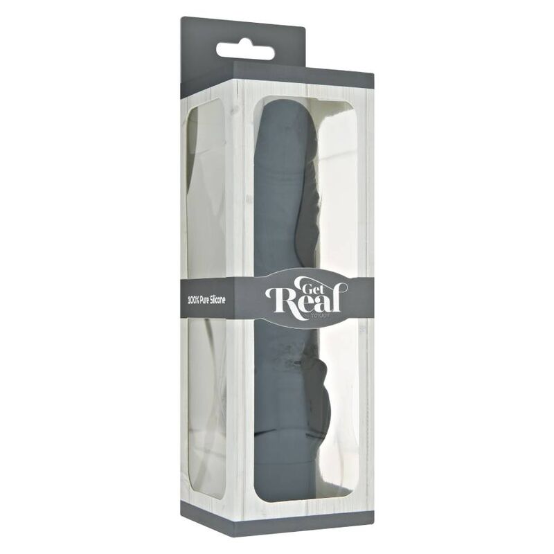 Get Real Classic Stim Vibrator Black | Niks.fi verkkokauppa