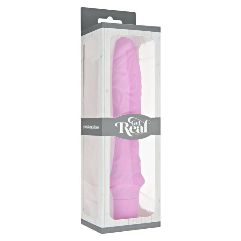 Get Real Classic Large Pink Vibrator | Niks.fi verkkokauppa
