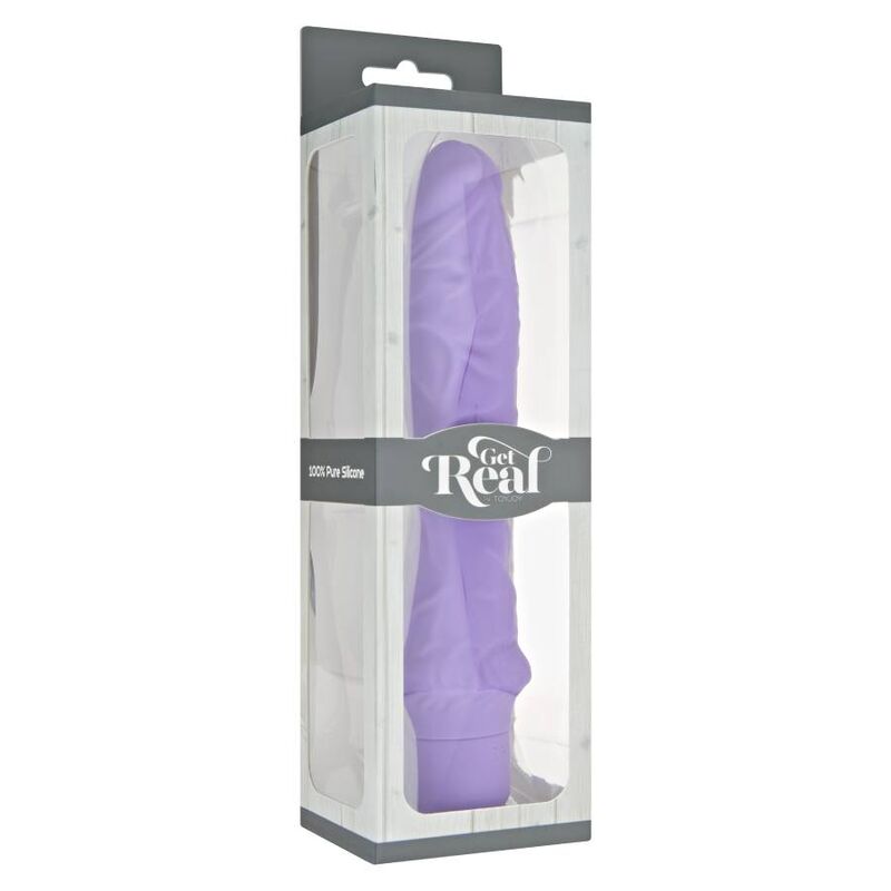Get Real Classic Large Purple Vibrator | Niks.fi verkkokauppa