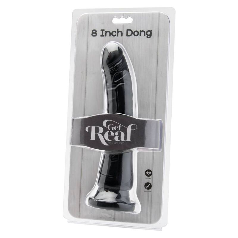 Get Real Dong 20,5 Cm Black | Niks.fi verkkokauppa