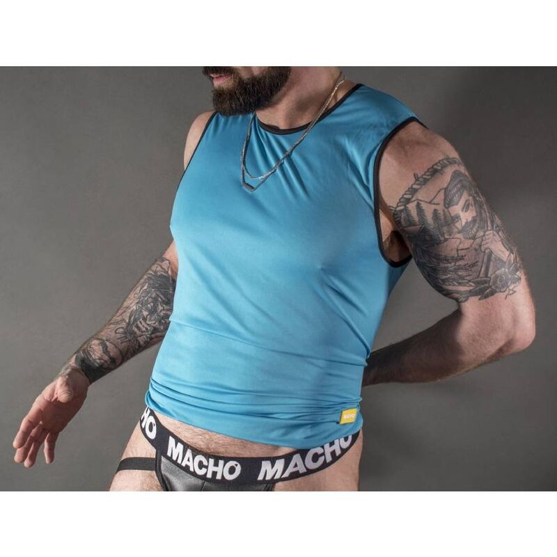 Macho Blue T-Shirt S/M | Niks.fi verkkokauppa