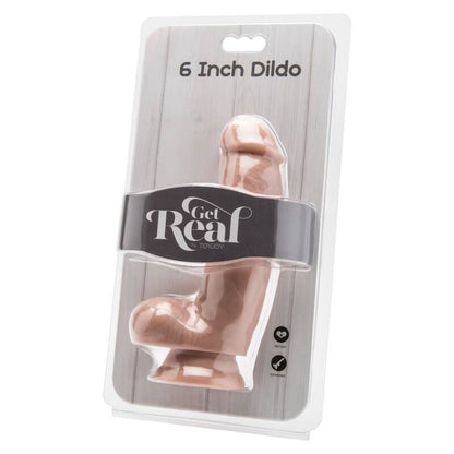 Get Real Dildo 12 Cm With Balls Skin | Niks.fi verkkokauppa