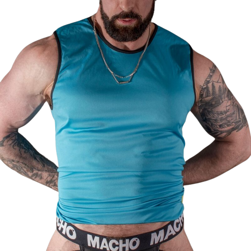 Macho Blue T-Shirt L/Xl | Niks.fi verkkokauppa