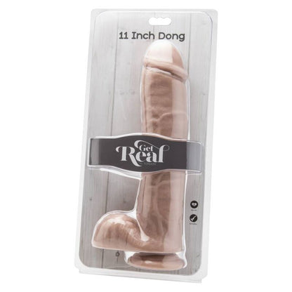 Get Real Dildo 28 Cm With Balls Skin | Niks.fi verkkokauppa