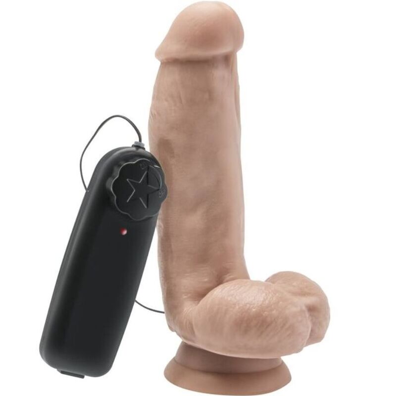 Get Real Dildo 12 Cm With Balls Vibrator Skin | Niks.fi verkkokauppa