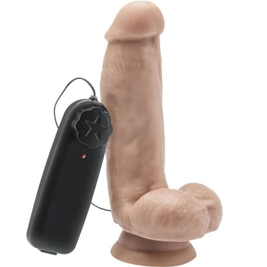 Get Real Dildo 12 Cm With Balls Vibrator Skin | Niks.fi verkkokauppa