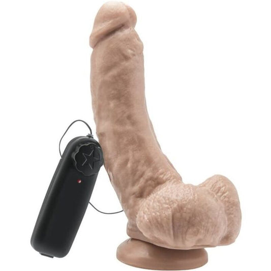 Get Real Dildo 20,5 Cm With Balls Vibrator Skin | Niks.fi verkkokauppa