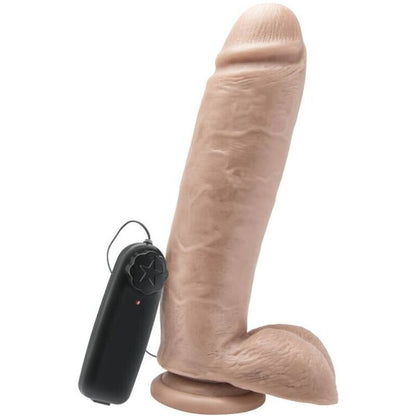 Get Real Dildo 25,5 Cm With Balls Vibrator Skin | Niks.fi verkkokauppa