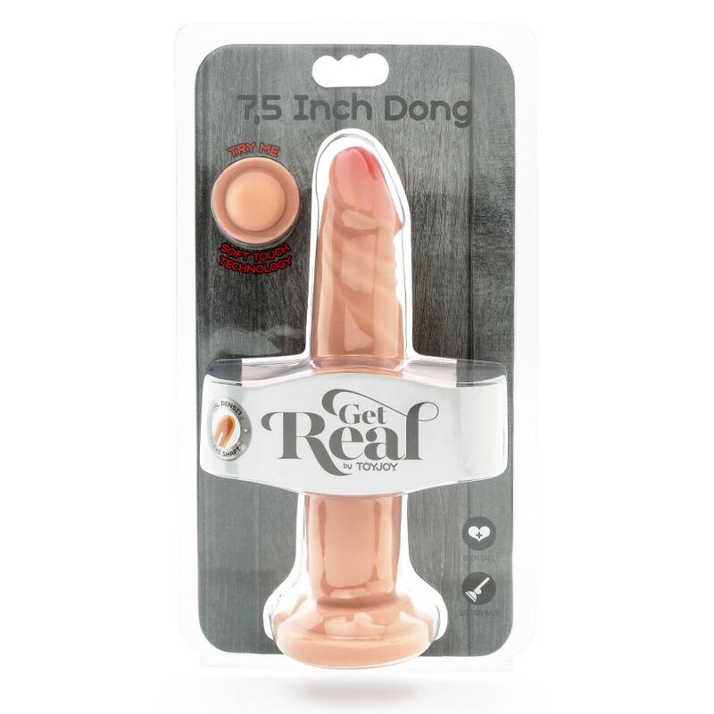 Get Real Dual Density Dong 19 Cm Skin | Niks.fi verkkokauppa
