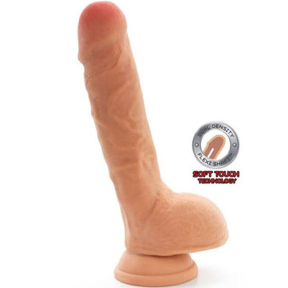 Get Real Dual Density Dildo 25,5 Cm Balls Skin | Niks.fi verkkokauppa