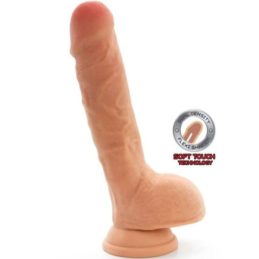 Get Real Dual Density Dildo 25,5 Cm Balls Skin | Niks.fi verkkokauppa