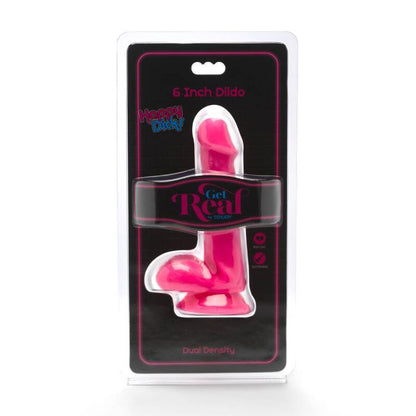 Get Real Happy Dicks Dildo 12 Cm Balls Pink | Niks.fi verkkokauppa