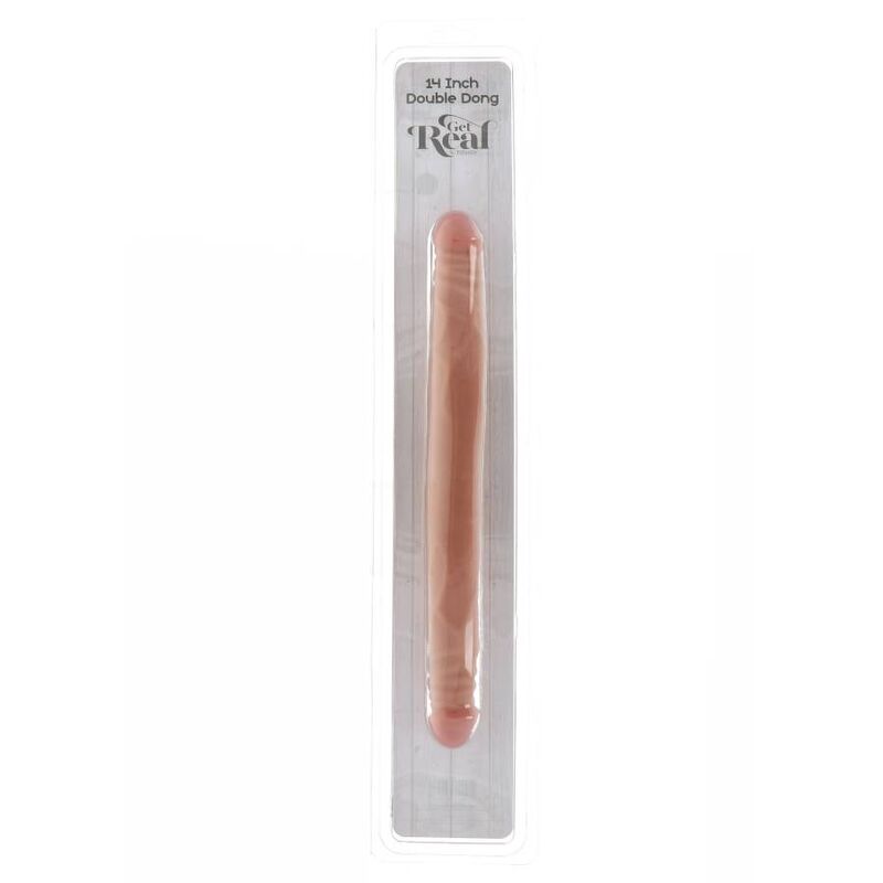 Get Real Double Dong 35 Cm Skin | Niks.fi verkkokauppa