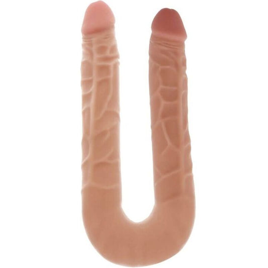 Get Real Double Dong 40 Cm Skin | Niks.fi verkkokauppa