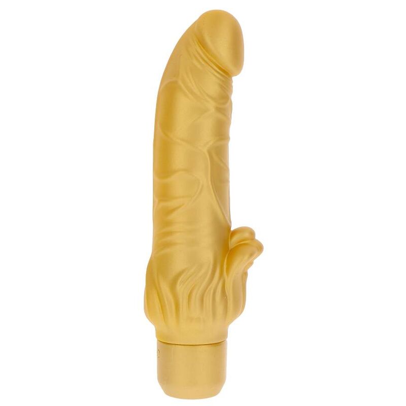 Get Real Gold Dicker Stim Vibrator Gold | Niks.fi verkkokauppa