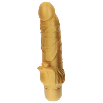Get Real Gold Dicker Stim Vibrator Gold | Niks.fi verkkokauppa