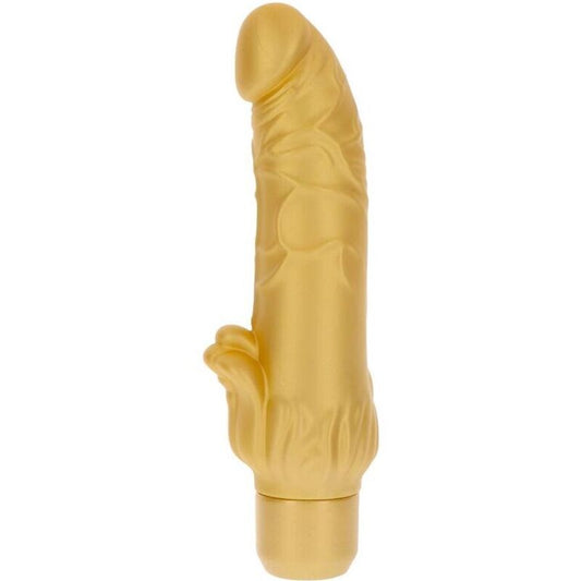 Get Real Gold Dicker Stim Vibrator Gold | Niks.fi verkkokauppa
