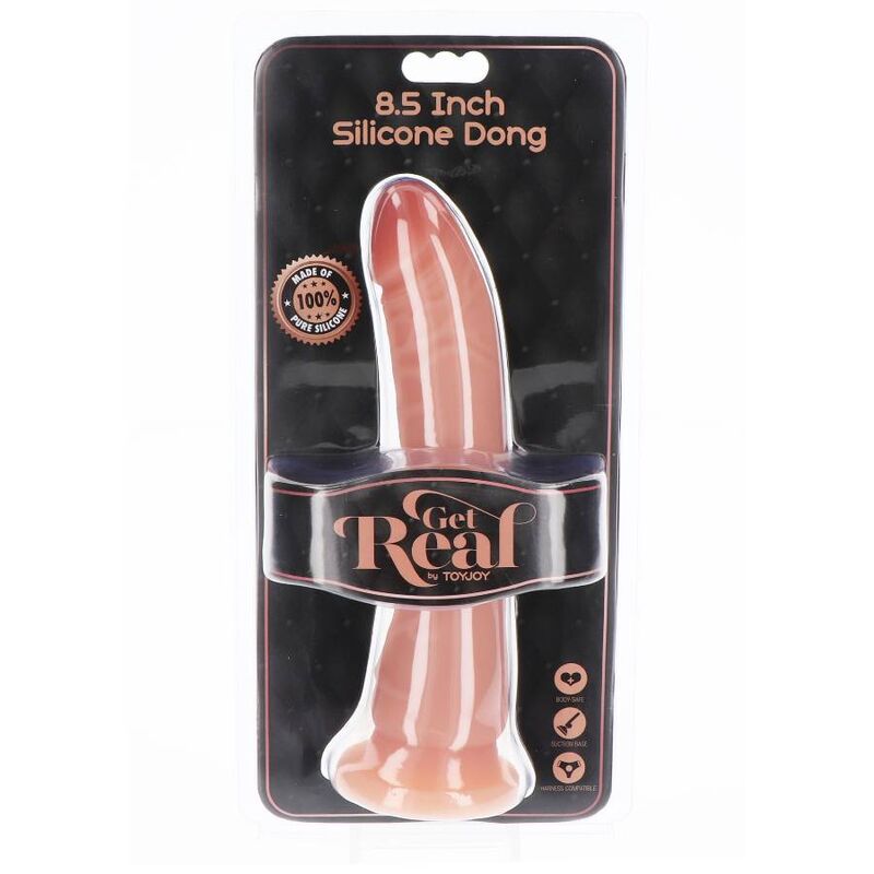 Get Real Silicone Dong 21 Cm Skin | Niks.fi verkkokauppa
