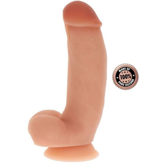 Get Real Silicone Dildo 18 Cm W Balls Skin | Niks.fi verkkokauppa