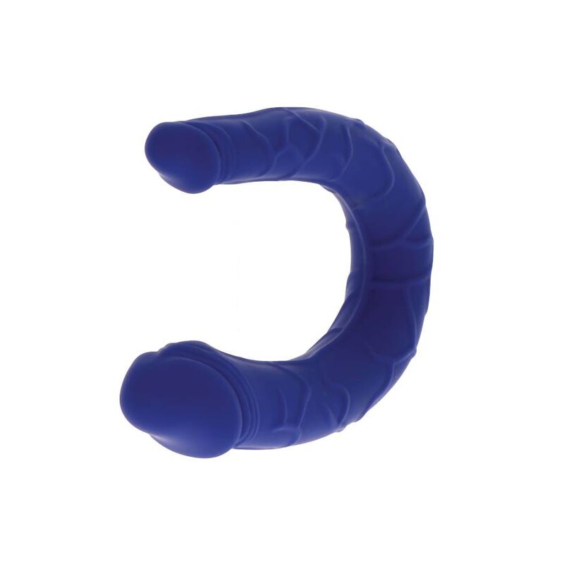 Get Real Realistic Mini Double Dong Blue | Niks.fi verkkokauppa