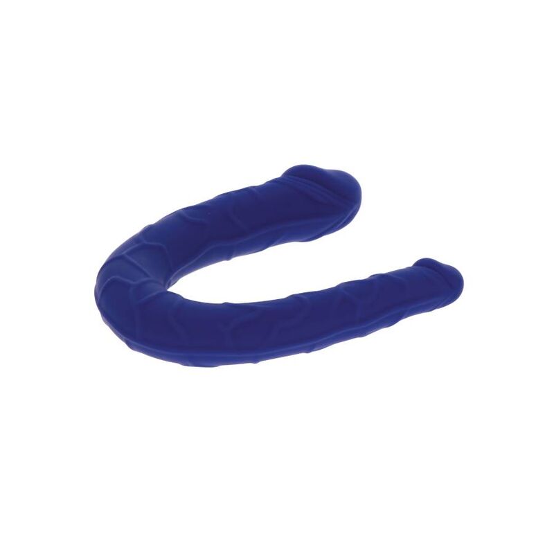 Get Real Realistic Mini Double Dong Blue | Niks.fi verkkokauppa