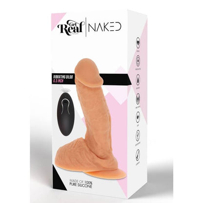 Get Real Silicone Vibrating Dildo Skin | Niks.fi verkkokauppa