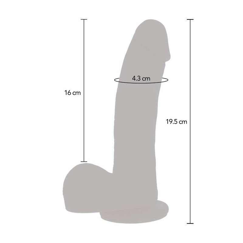 Get Real Magnetic Pulse Trusting Dildo Skin | Niks.fi verkkokauppa