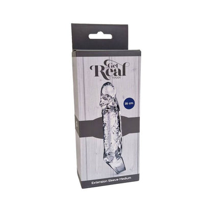 Get Real Extension Sleeve Medium Transparent | Niks.fi verkkokauppa