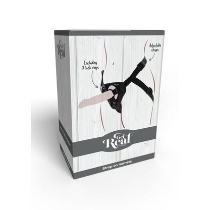 Get Real Strap-On Harness Black | Niks.fi verkkokauppa