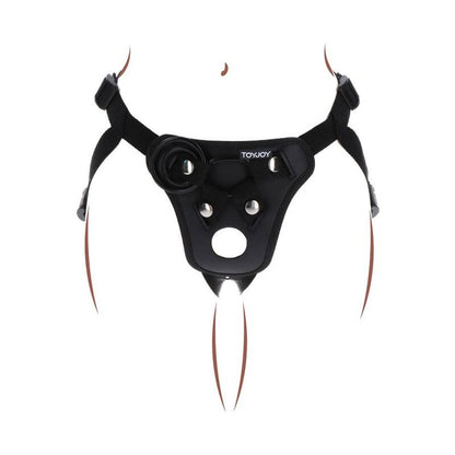 Get Real Strap-On Pleasure Harness Black | Niks.fi verkkokauppa